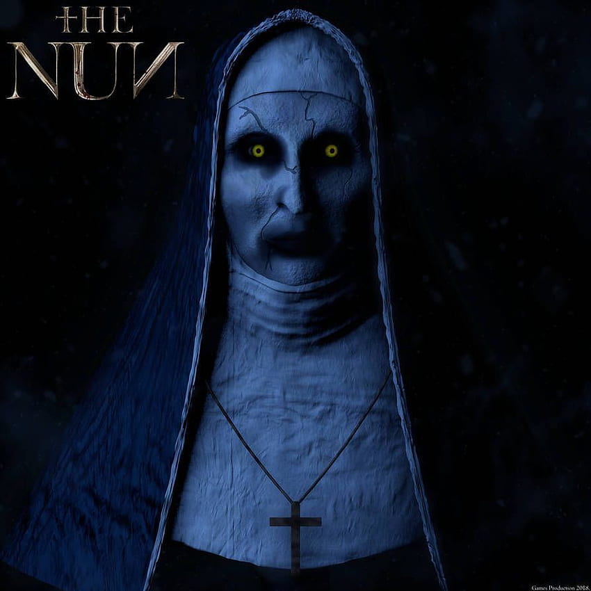 The Nun (Valak) - 3D Model showcase! by GamesProduction. Horror icons art, Valak, Horror 3D, Valak Painting HD phone wallpaper