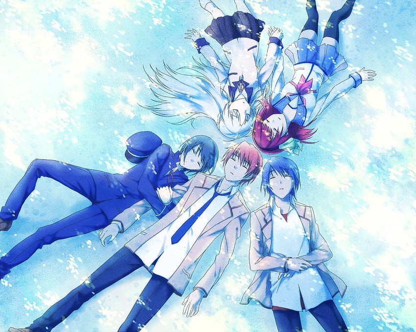 Angel Beats!, Anime Board, Yuri Ayato HD wallpaper