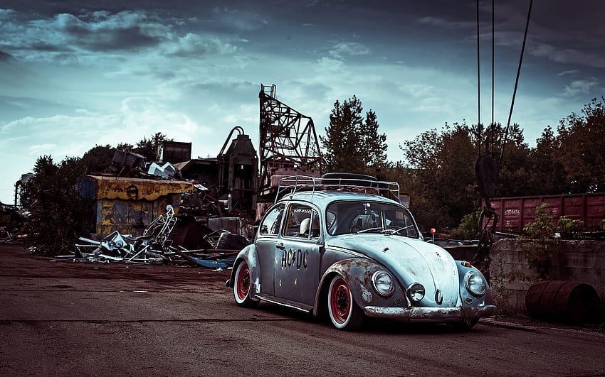 Volkswagen Beetle (Volkswagen Käfer): Time & Rust - Volkswagen Beetle, Vw Bug HD wallpaper