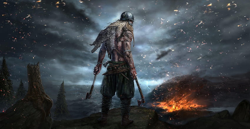 Guerreiro Viking, Viking Berserker papel de parede HD