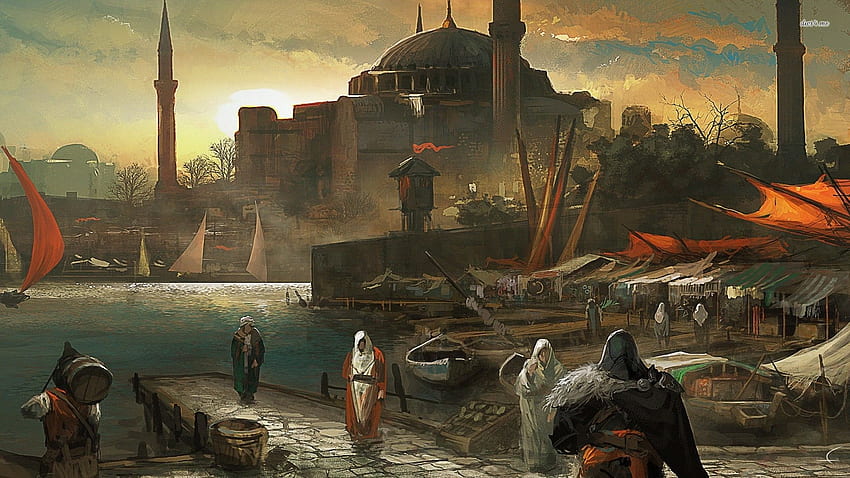 Constantinople HD wallpaper