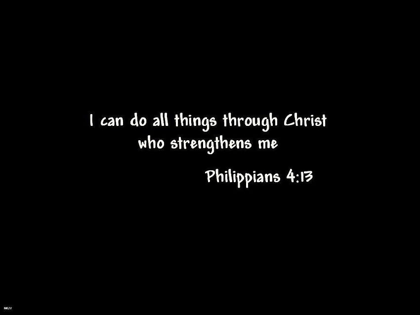 Филипяни 4:13 HD тапет