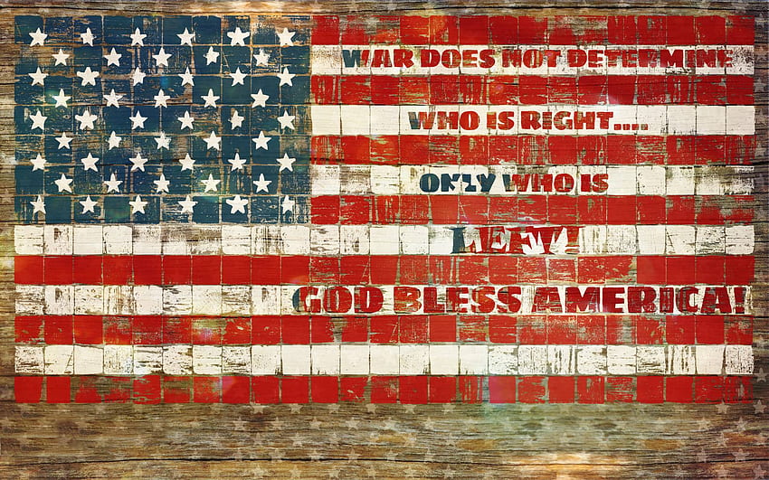 War Results, dom, saying, flag, American, peace HD wallpaper