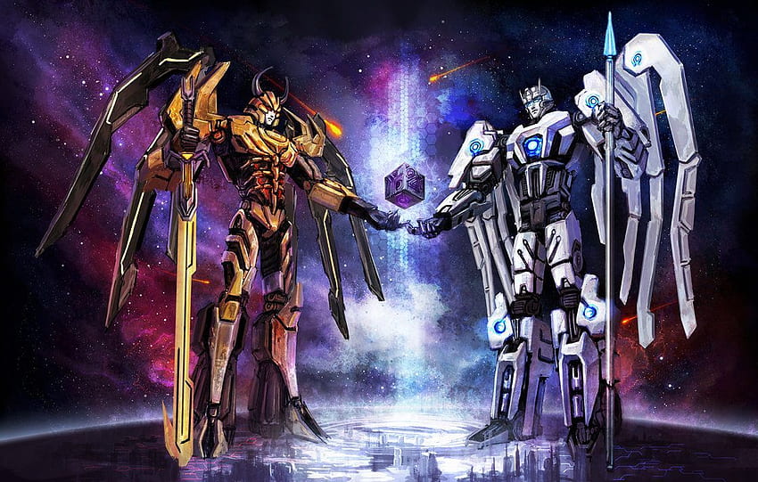 Creation of Cybertron - Primus and Unicron, Unicron Transformers HD wallpaper