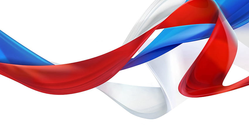 Russia, Flag, Symbolism, Ribbons, Ribbon, Tricolor HD wallpaper