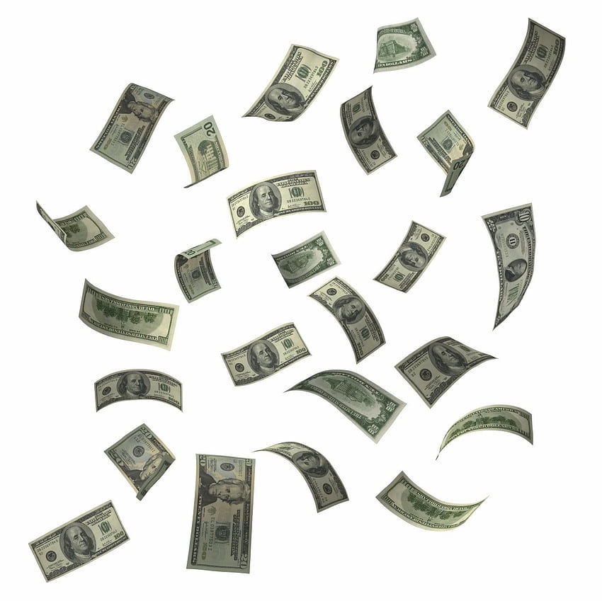 Raining Money Clipart - Money Png -, 돈이 날다 HD 월페이퍼