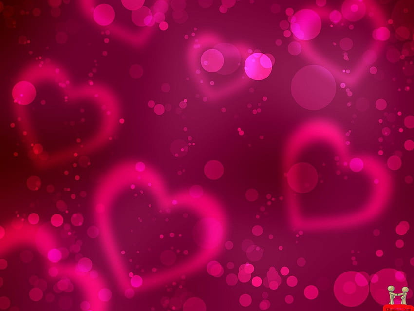  amor rosa y morado 3d