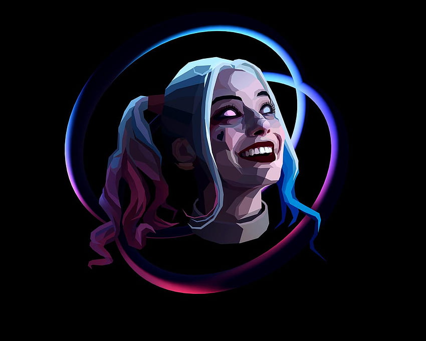Harley Quinn, Harley Quinn Face HD wallpaper