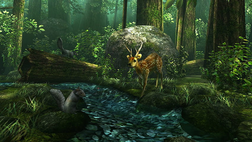 DualBoot Games Tarafından Orman Canlı, Doğa 10k HD duvar kağıdı