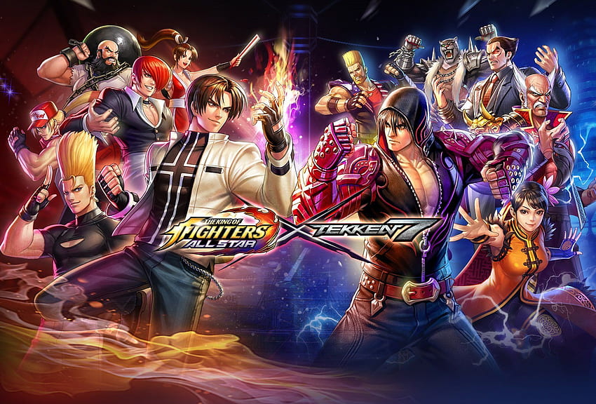 Kof X Tekken Kofallstar Artwork. King Of Fighters, Ryu Street Fighter, Fighter HD wallpaper