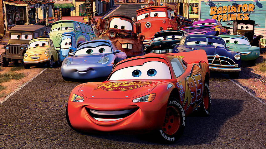 Película de coches, Disney Cars 1 fondo de pantalla