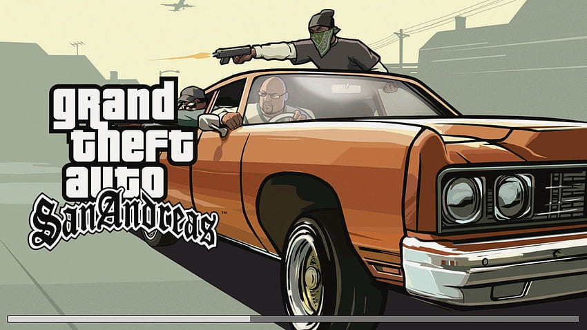 Grand Theft Auto: San Andreas, GTA SA HD тапет