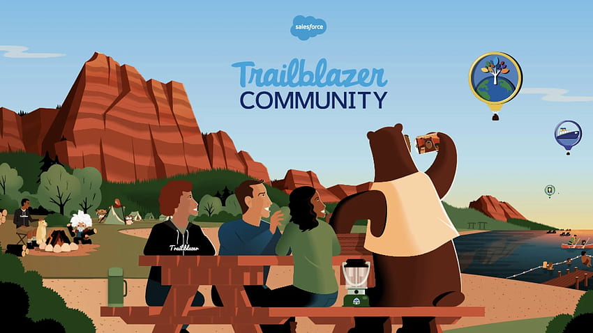 Salesforce の成長を促進する Trailblazer コミュニティ 高画質の壁紙