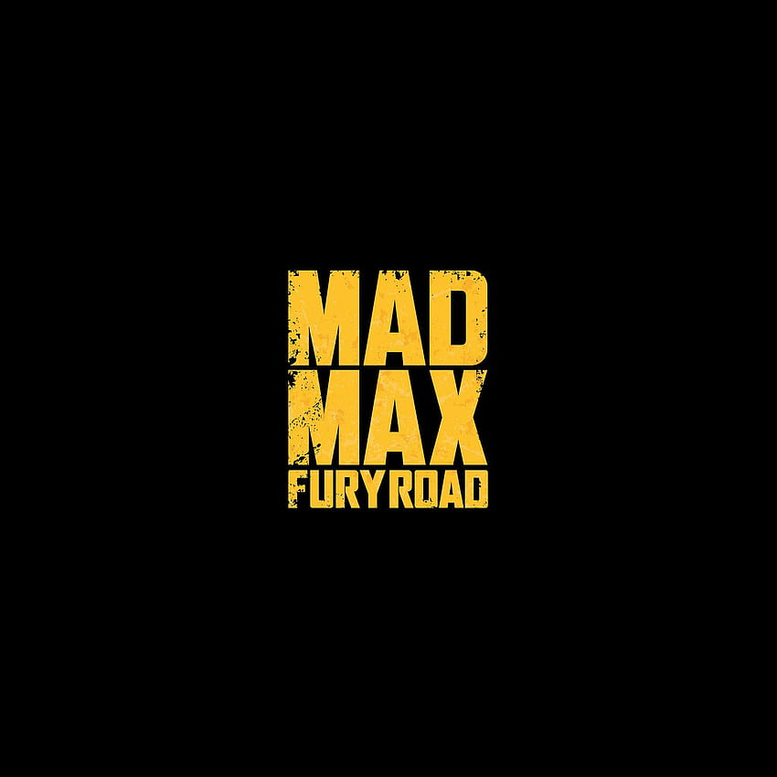 Mad Max Simple Word - Tocca per vedere altri fantastici minimalisti! - Minimal, Logo artistico, Mad max Sfondo del telefono HD
