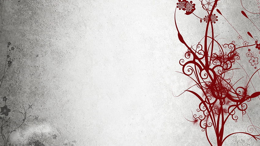 abstract, black, white, red 16:9 background, 1600X900 White HD wallpaper