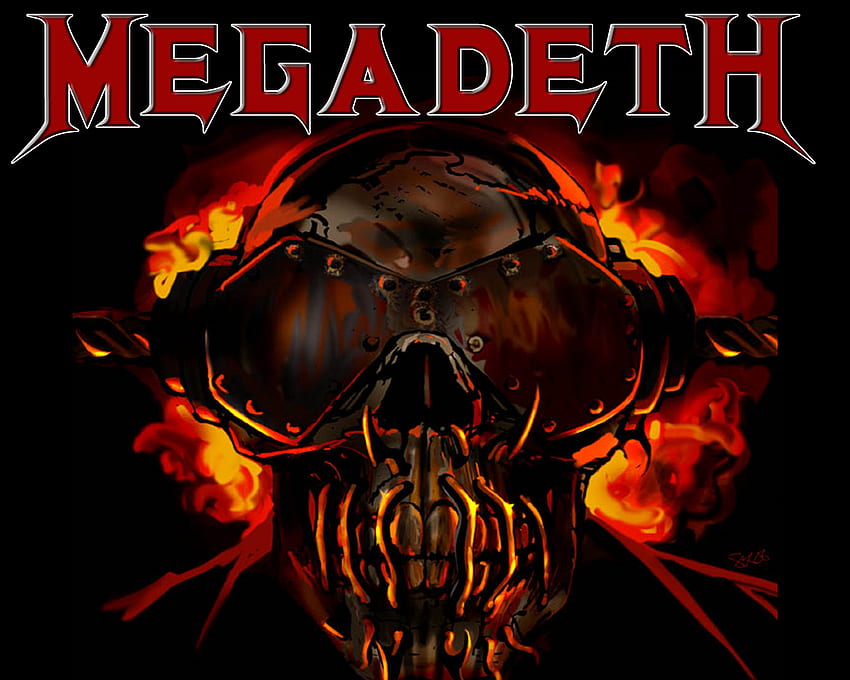 Megadeth : MEGADETH. Megadeth, musica heavy metal, band heavy metal, logo Megadeth Sfondo HD