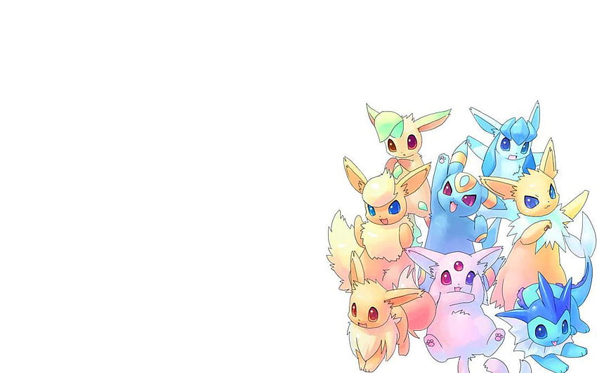 Pokémon Eeveelutions, Pokemon Eevee HD wallpaper