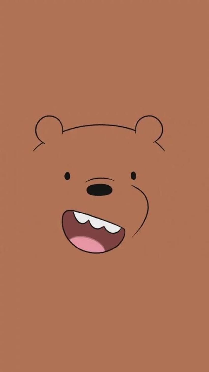 Urso Pardo. . Beruang telanjang, dan Beruang, Beruang Kawaii wallpaper ponsel HD
