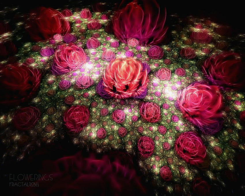 Anime girl, red roses, rose girl, girl, HD wallpaper | Peakpx
