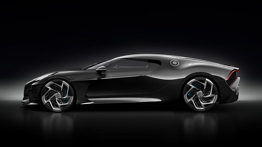 Bugatti La Voiture Noire, Bugatti-Schwarz HD-Hintergrundbild
