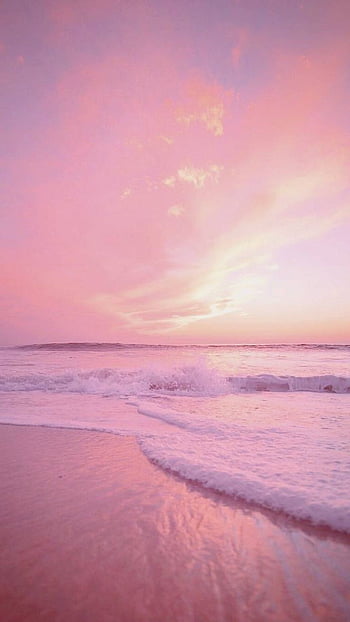 Pink Beach Sunset Wallpapers  Top Free Pink Beach Sunset Backgrounds   WallpaperAccess
