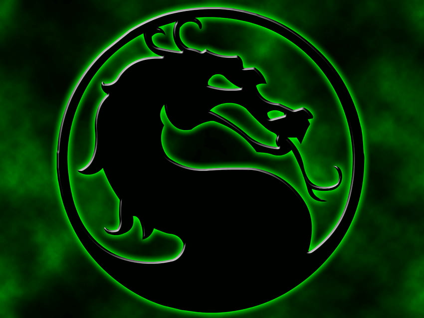 Logo MK One, logo Mortal Kombat Tapeta HD