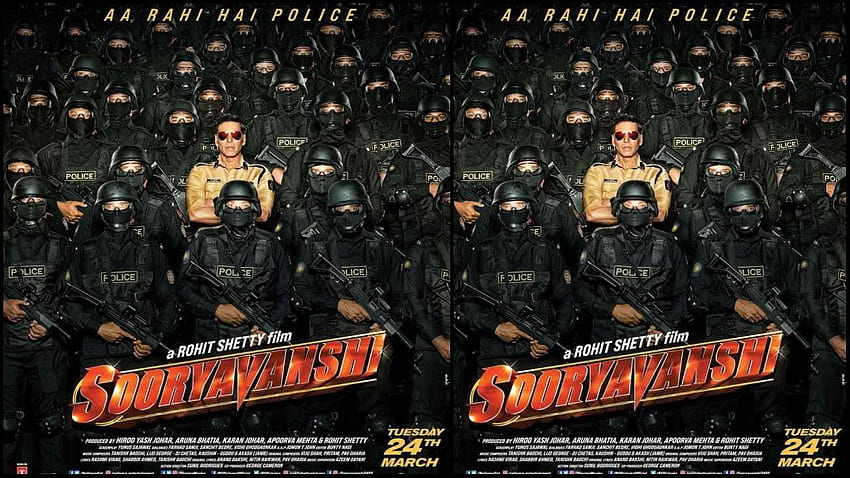 Akshay Kumar's 'Sooryavanshi' posters are sure to get you excited for the trailer HD wallpaper