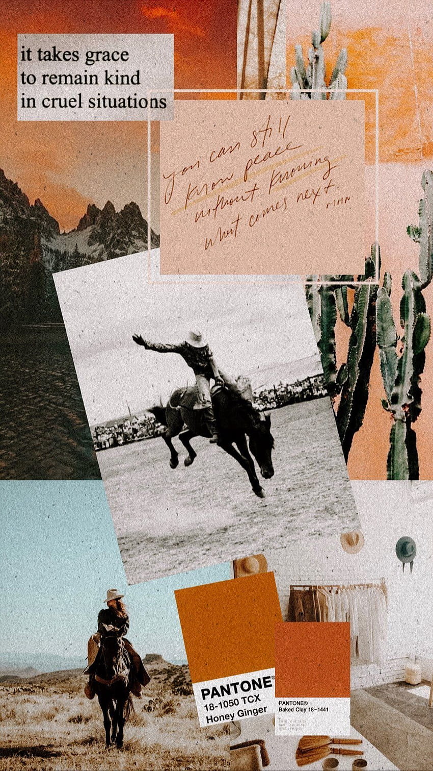 Instagram. Graphisme occidental, Art mural occidental, Esthétique de rodéo, Western Cowboy Fond d'écran de téléphone HD