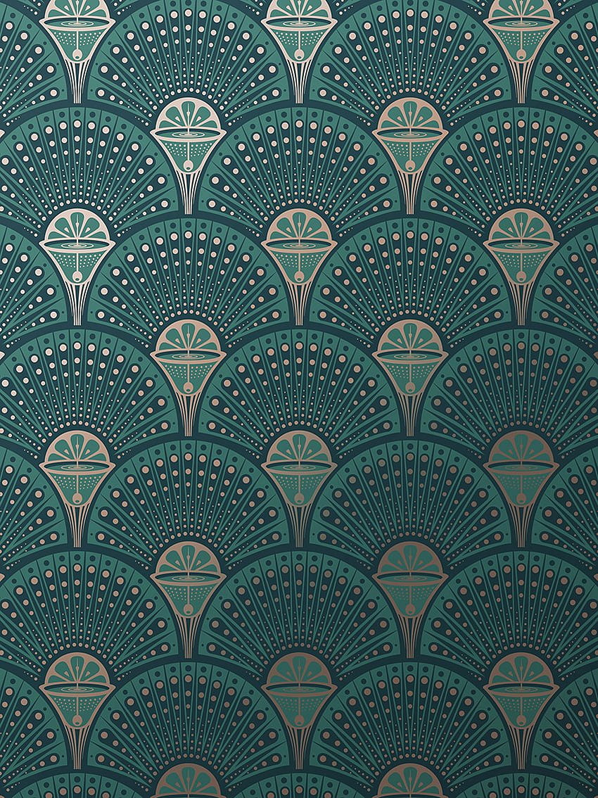 Savage Ilahi. Divinesavages – Tagged art deco, Mint Green and Gold wallpaper ponsel HD
