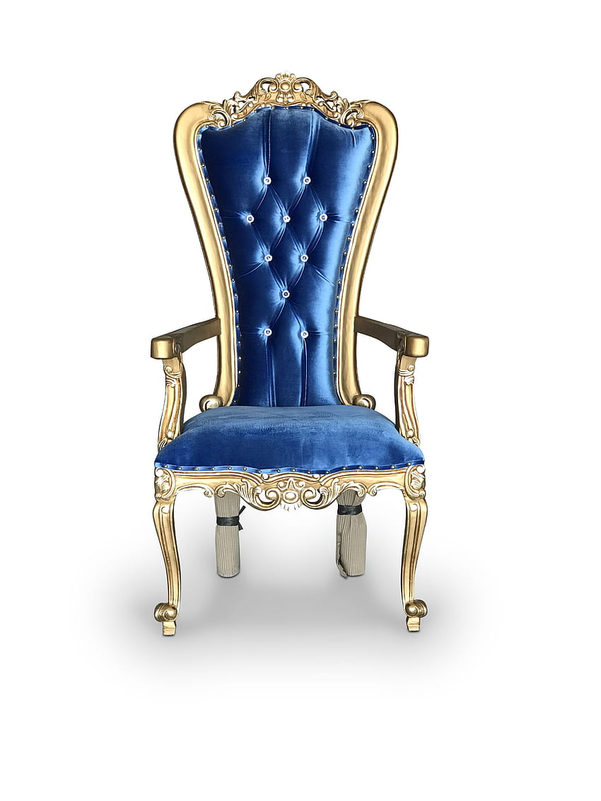 彫りの深いパーフェクション。 ロイヤル キング クイーンの玉座椅子とバロック様式の家具。 王位の椅子, 玉座, 椅子 HD電話の壁紙