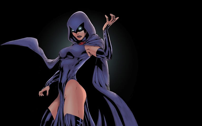 Raven, comic, DC, Hero HD wallpaper