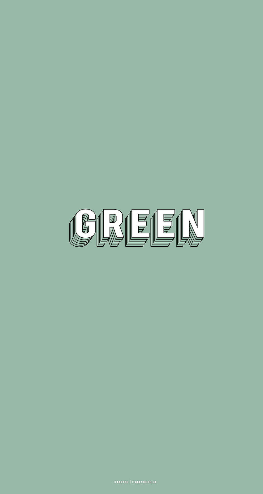 Salbeigrüner Minimalist für Telefon: Grüne Schichten, die ich dir nehme. Lesungen zur Hochzeit. Hochzeitsideen. Brautkleider, grüne minimalistische Ästhetik HD-Handy-Hintergrundbild