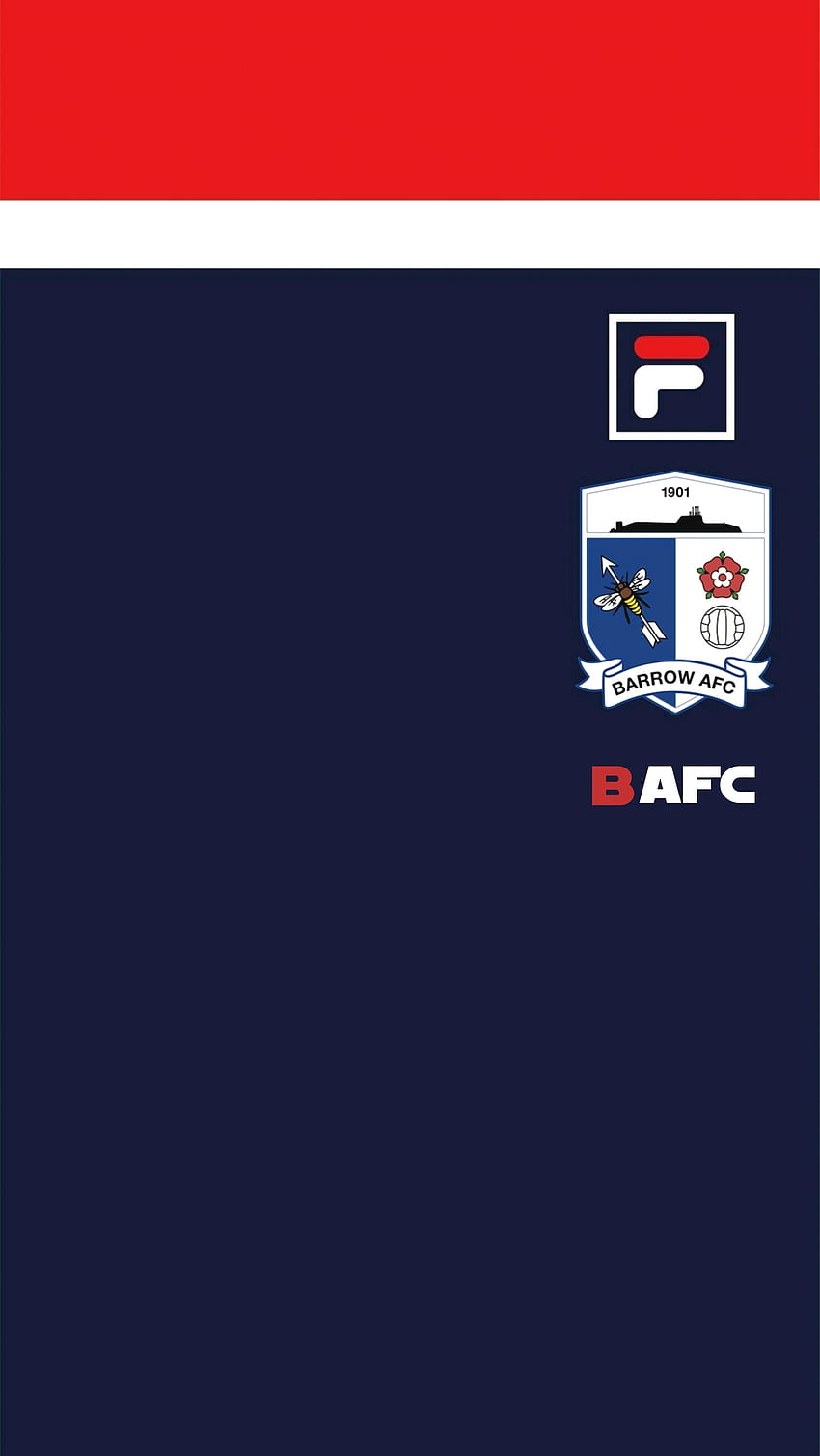 バロー AFC、英語、サッカー、シンボル、フィラ、イングランド、efl、サッカー、フットボール HD電話の壁紙