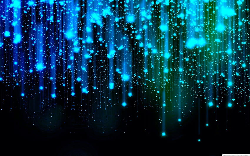 Impressionante fundo de néon, legal galáxia azul papel de parede HD