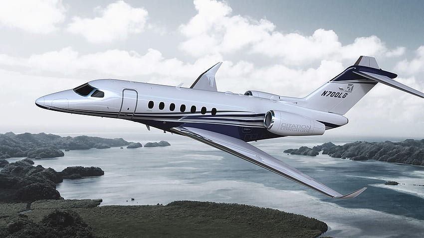 Citation Longitude - Alquiler de jets privados: vuelos chárter en jets corporativos y aviación de negocios, Cessna Citation fondo de pantalla