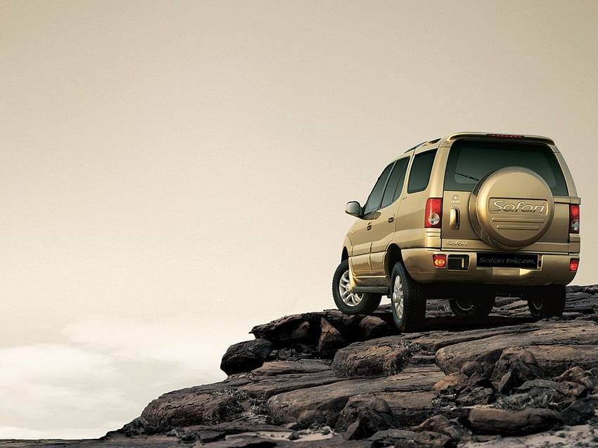 Güzel Arabalar: TaTa Safari Indian Motors HD duvar kağıdı