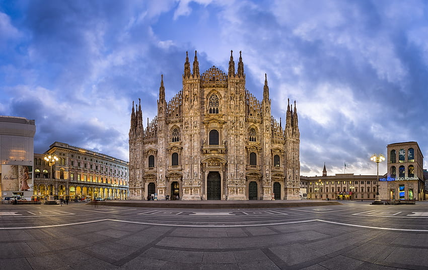 Миланската катедрала, Дуомо ди Милано HD тапет