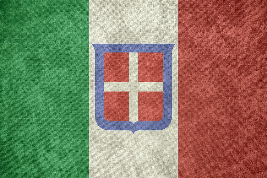 Bendera Grunge Kerajaan Italia (1861 - 1946) Wallpaper HD
