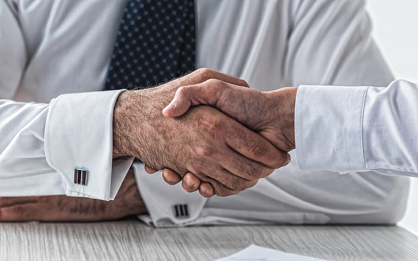 businessmen shaking hands, handshake concepts, business, business people, hands, contracting, agreement concepts for with resolution . High Quality HD wallpaper