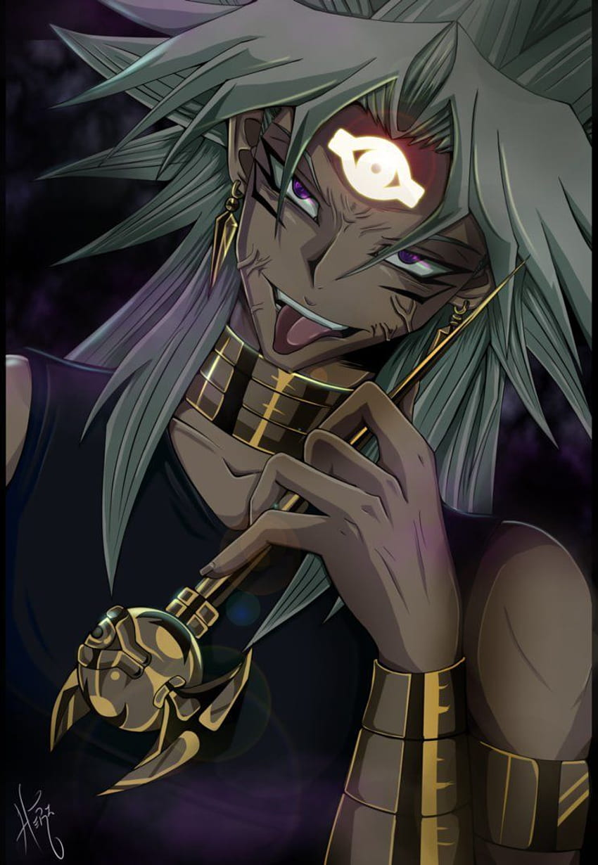 Yami marik, anime, serie, yugioh, HD phone wallpaper