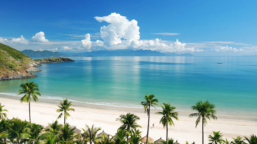 Goa - Interessanter Ort in Indien - & Hintergrund, Strand von Goa HD-Hintergrundbild
