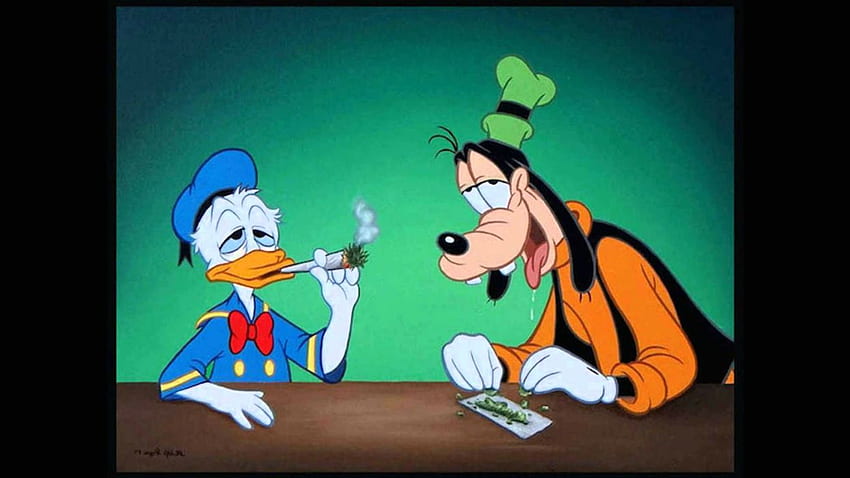 Marihuana chwastów 420 leków., Cartoon Weed Tapeta HD