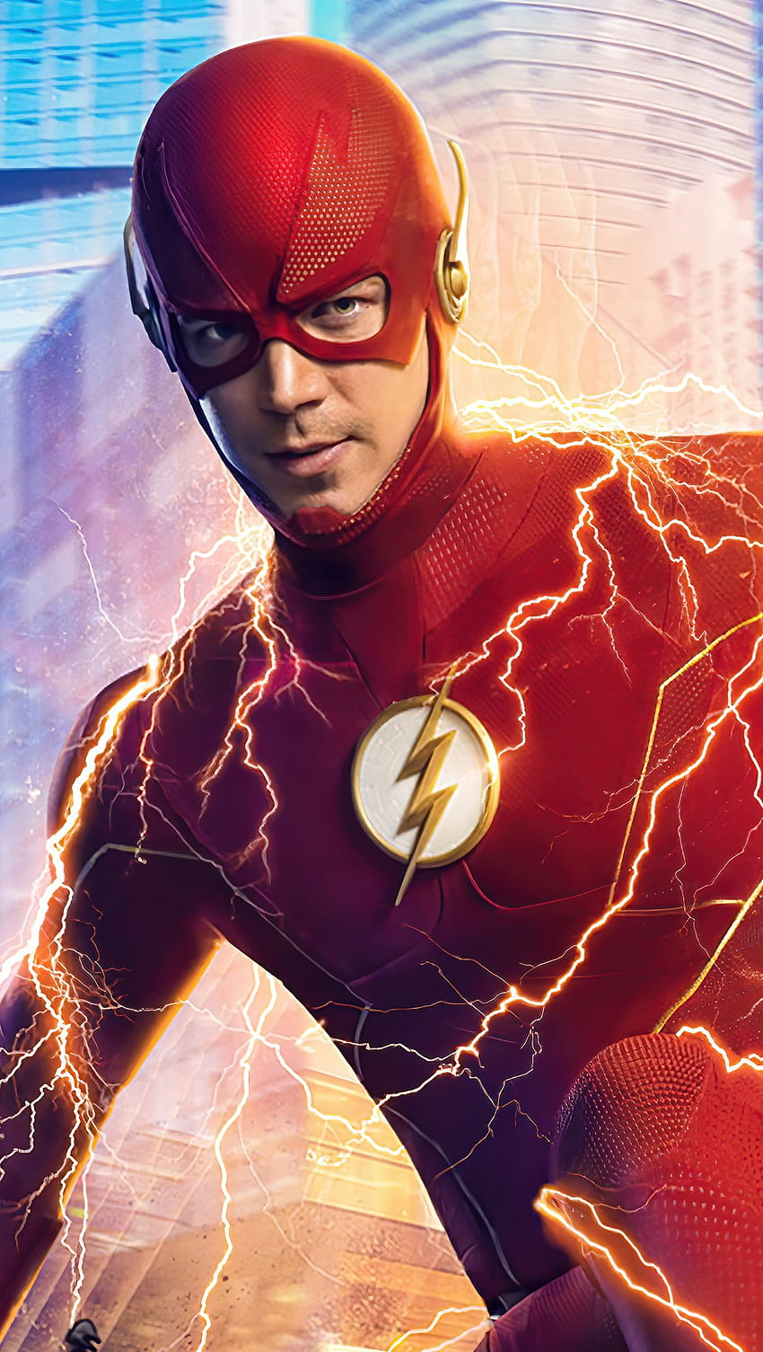 Flash, DC comics, El flash fondo de pantalla del teléfono