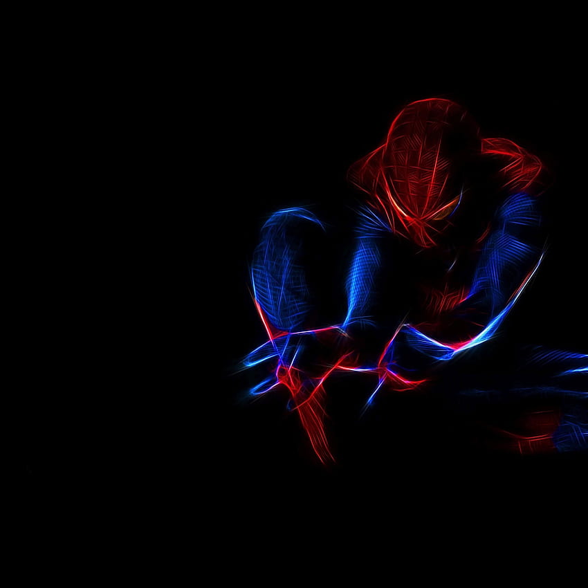 Spiderman Czarny, 3000 X 3000 Tapeta na telefon HD