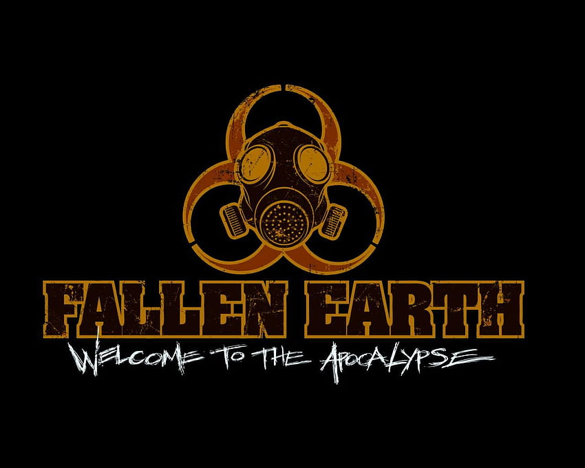 Plain Logo, Fallen Earth HD wallpaper