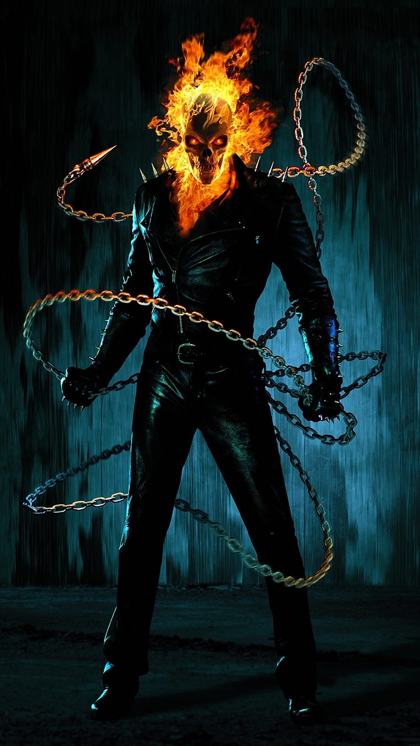 Ghost Rider, superbohater postaci Marvela Tapeta na telefon HD