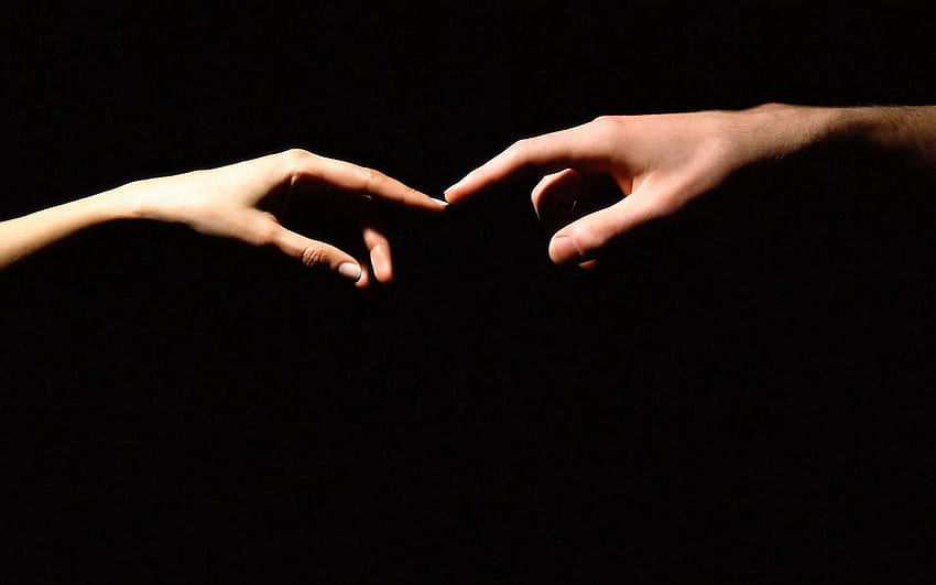 Miłość, ręce, palce, dotyk Tapeta HD