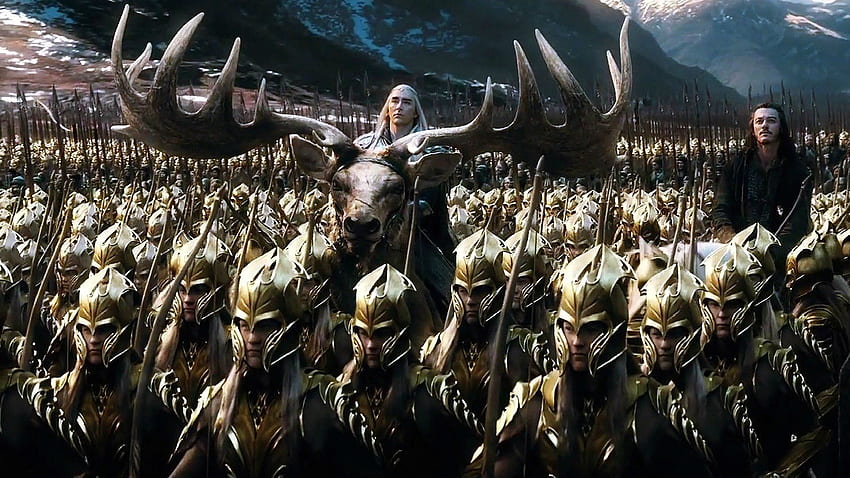 HOBBIT BATTLE FIVE ARMIES Lotr Lord Rings Fantasy Adventure Battle HD wallpaper