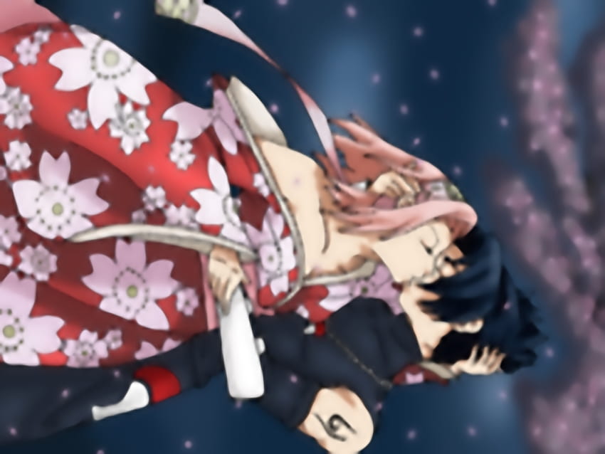 Sasuke and Sakura Formal Kiss, sasuke, naruto, kiss, sakura HD wallpaper |  Pxfuel