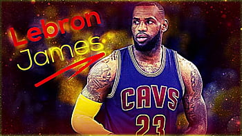 Wallpaper Art LeBron T-Shirt by Zida Nadi - Pixels